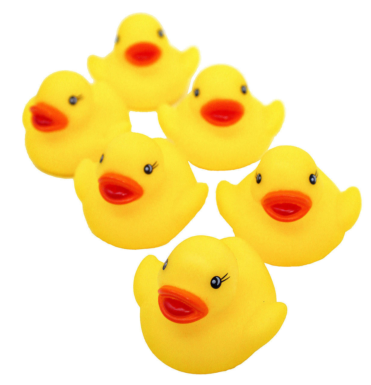 3454 Pk6 Rubber Ducky