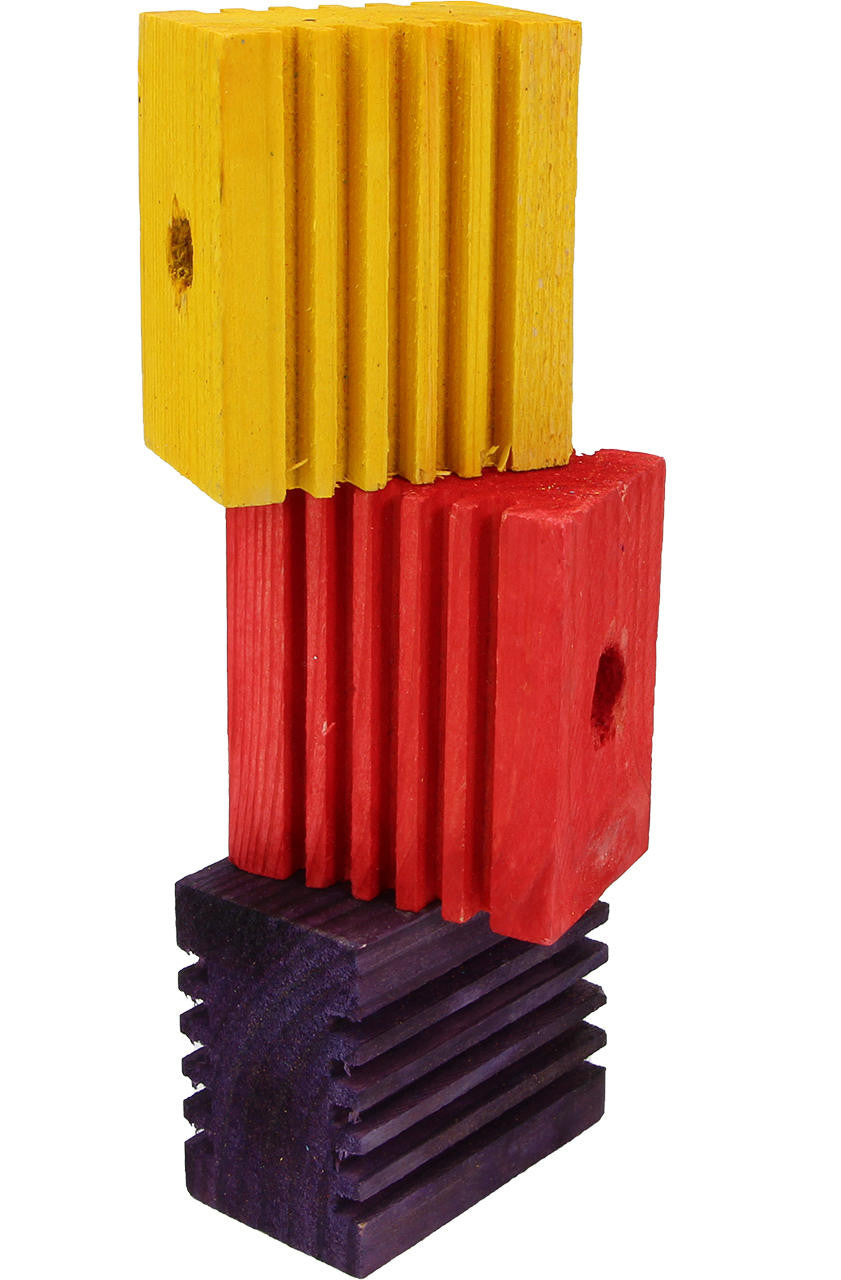 3476 Pk3 Ribbed Rectangle 2.25 Inch