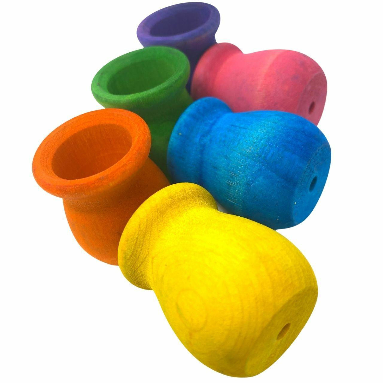 3560 Pk6 Colored Candle Cups