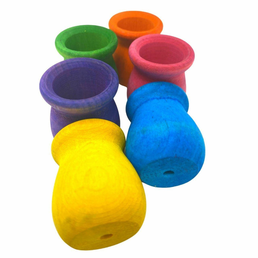 3560 Pk6 Colored Candle Cups