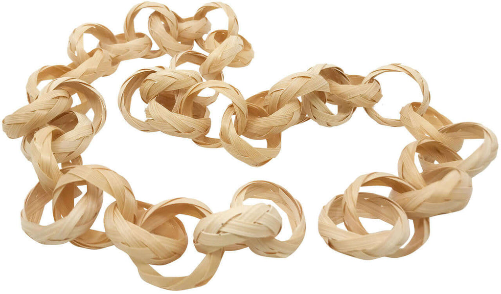 800 Bamboo 30-Inch Chain Foot Talon Craft Part Bird Toy