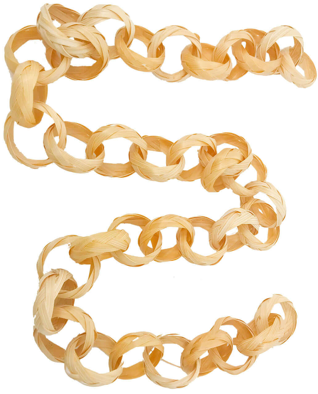 800 Bamboo 30-Inch Chain Foot Talon Craft Part Bird Toy