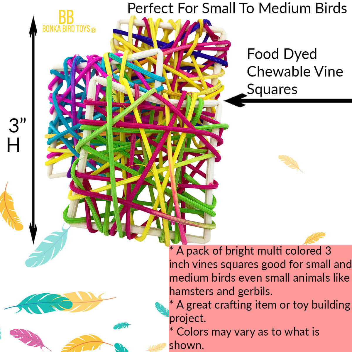 Natural Vine Squares