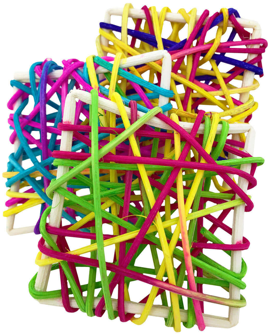 Natural Vine Squares - Bonka Bird Toys