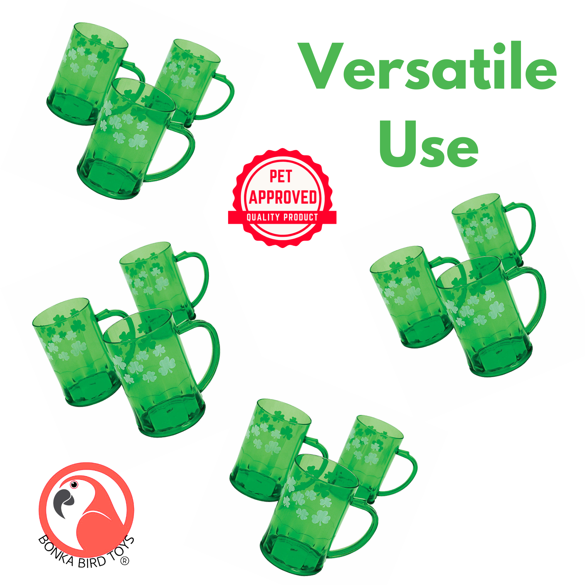 Lucky Mugs Foot Talon Craft Part Bird Toys
